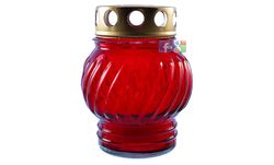 inextinguishable lamp, red, 10.5 cm, home decor candle accessories candles holders garden