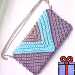 crochet handbag pattern, crochet purse pattern, crochet clutch, crochet bag pattern, easy crochet patterns