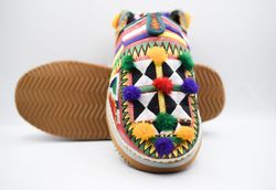 slipper berber handmade babouche for women graved by hand traditional