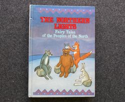 soviet literature children book in english kids books 1989 ussr. northern lights. fairy tales