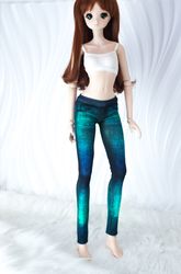 clothes for smartdoll, dark blue jeans for smart doll