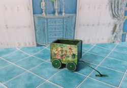 trolley for dollhouse. doll toy .1:12 scale.