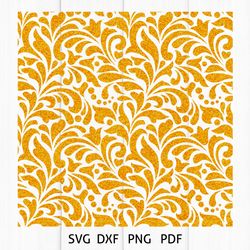 western floral pattern svg, cutting files