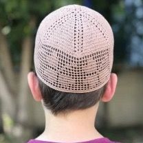 lightweight kufi hat summer crochet sun bonnet cotton