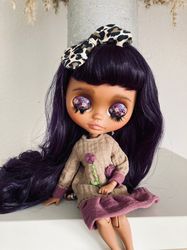 gorgeous customized blythe doll