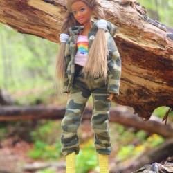 Hood doll barbie pattern, barbie doll clothes, doll clothes