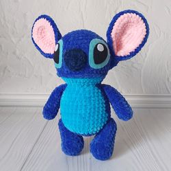 alien stuffed blue toy | handmade alien plush toys | soft alien baby plush toys | extraterrestrial blue toys