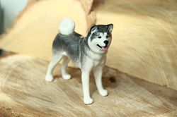 figurine akita inu dog porcelain statuette