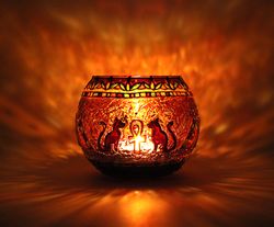 egyptian cats candle holder egyptian pyramids tealight votive