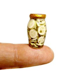 dollhouse miniature 1:12 pickled marrow squash!