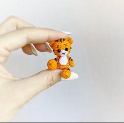 crochet pattern tiny tiger