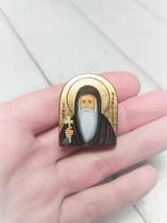 saint kyrillos | orthodox icon for travellers | orthodox icon | holy icons | hand-painted icon