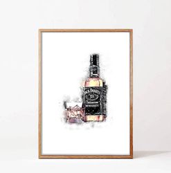 digital prints,kitchen decor,kitchen print,drink print,bar print,whiskey wall art,whiskey poster.whiskey art,whiskey pri