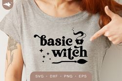 basic witch svg file, halloween svg sign