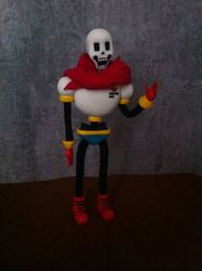 papyrus doll | undertale this figurine was sold! production time and shipment to the order about 17 days.