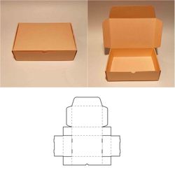 rectangle box template, rectangular box, shoes box, shipping box, shipping container, shoes storage box, 8.5x11, a4, a3