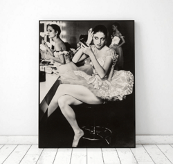 ballet dancer vintage photo printable, vintage photography prints