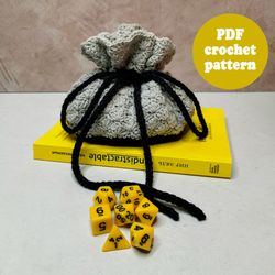 dice bag crochet pattern