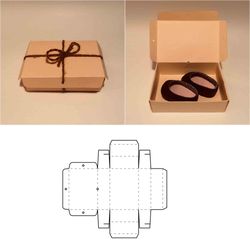 shoes box template, shoes storage box, corrugated box, papercraft box, kraft paper box, paper box, printable box, 8.5x11