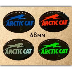 arctic cat hood deck emblem decal sticker 2