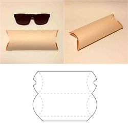 sunglasses case template, sunglasses holder, sunglasses box, sunglasses gift box, svg, pdf, cricut, silhouette, 8.5x11