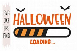 halloween loading svg files, digital download