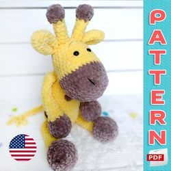 giraffe crochet pattern