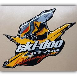 ski-doo brp 3d emblem decal sticker "cyber bee"