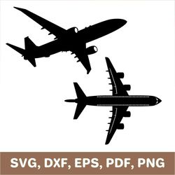 airplane svg, plane svg, airplane dxf, plane dxf, airplane png, plane png, airplane cut file, airplane cut out, cricut