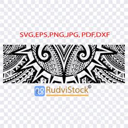 tattoo svg. polynesian tribal tattoo pattern background design