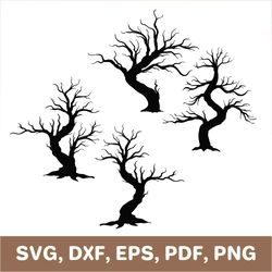 bare tree svg, dry tree svg, leafless tree svg, dead tree svg, bare tree template, bare tree cutout, bare tree cut file