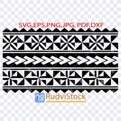 tattoo svg. polynesian tongan  tattoo tribal band