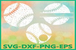 baseball grunge svg, distressed baseball svg files