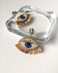 evil eye earrings