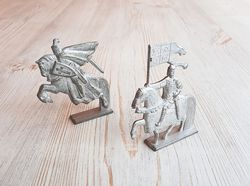 teutonic knights crusaders vintage russian tin soldiers