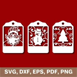 christmas tags svg, christmas gift tags svg, santa gift tags svg, snowman gift tag svg, christmas gift tags png, cricut