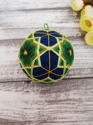 temari ball christmas tree toy