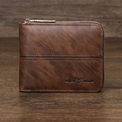 men minimalist small wallet