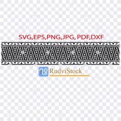 tattoo svg. tongan seamless pattern border tattoo tribal design