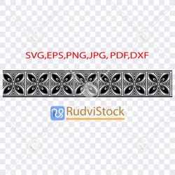 tattoo svg. polynesian pattern tribal tattoo border