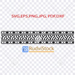 tattoo svg. samoan art pattern tribal tattoo lace