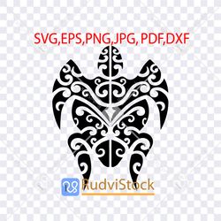 tribal svg. maori tribal tattoo turtle pattern design