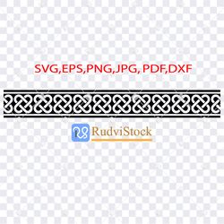 tribal svg. celtic knots band tattoo tribal pattern seamless design