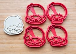 cute and kawaii little twin stars cookie cutters - set - 4 pcs.