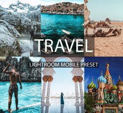 10 mobile presets, travel presets, preset, instagram presets, presets portrait, blogger presets, dng, lightroom presets