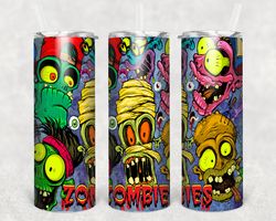 zombies tumbler png sublimate designs straight 20 oz - 36