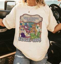 retro the muppet show since 1950 shirt  kermit the frog shirt  annie sue pig shirt  muppet show shirt  family trip shirt