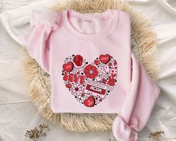 heart sweatshirt, valentines day shirt women, valentine sweatshirt for women valentines day gifts for women valentine sh