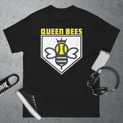 queen bees - tustin girls softball fall 2023 t-shirt