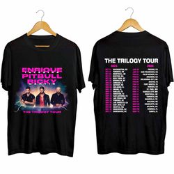 enrique iglesias x pitbull x ricky martin the trilogy tour 2023 2024 shirt, the trilogy tour shirt, enrique iglesias pit